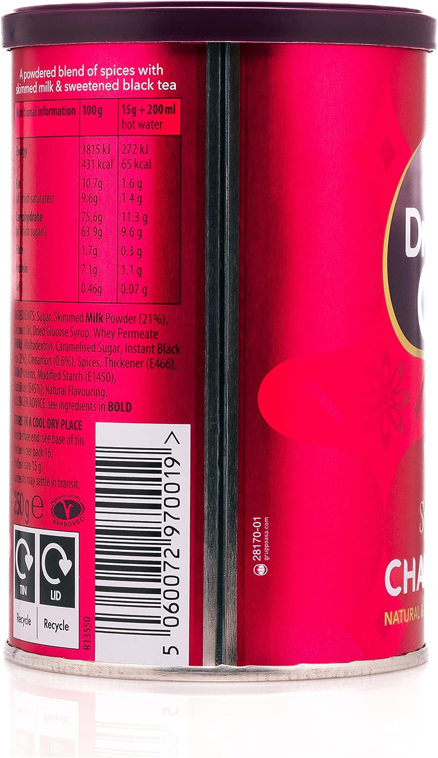 Drink Me Spiced Chai Latte 250g