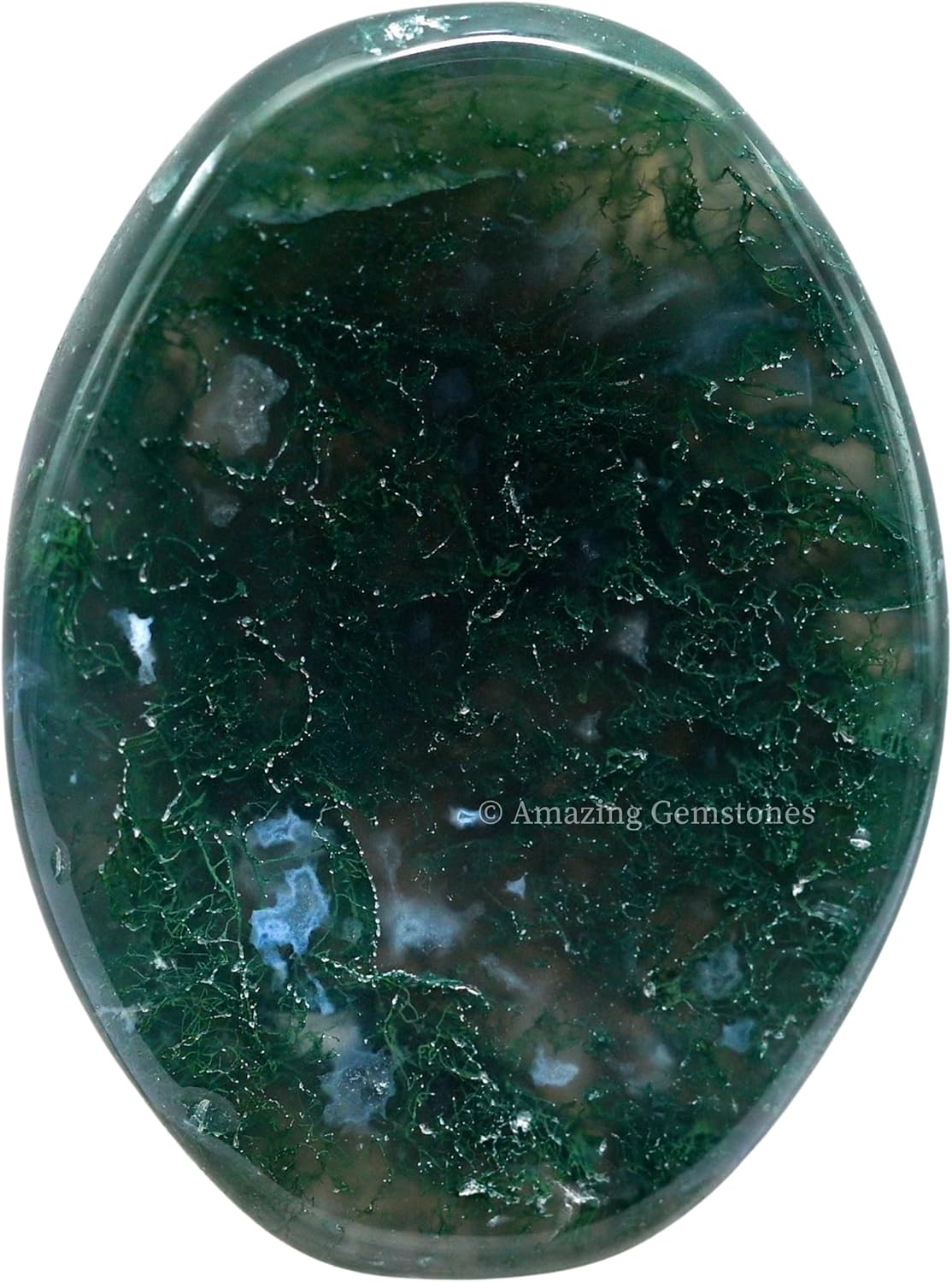 Amazing Gemstone Labradorite Thumb Worry Stone, Anxiety Stone, Healing Crystals - Piedra Crystal Fidget for Gift, Meditation, Calming, Relaxation, Stress Relief - Colors A