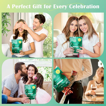 Shower Steamers Aromatherapy 18 Pack – Eucalyptus for Shower, Aromatherapy Graduation & Teacher Appreciation Gifts, Stress Relief & Relaxation Self Care Birthday Gifts– Eucalyptus & Mint