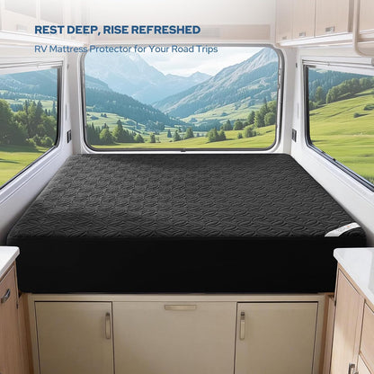 BEDLORE Waterproof Mattress Protector, King Size Mattress Pad with Deep Pocket 6"-18" Depth, Soft Noiseless Dirt-Proof Bed Mattress Cover Washable for Home, Bedroom, Hotel (Gray)