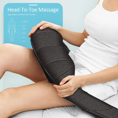 Neck Massager for Pain Relief Deep Tissue with Heat - Shiatsu Back and Shoulder Massage, Mothers Day Gifts for Mom Wife Women Her, Dad Men Him, Christmas, Fathers Day, Plug-in Use for Home Office Car