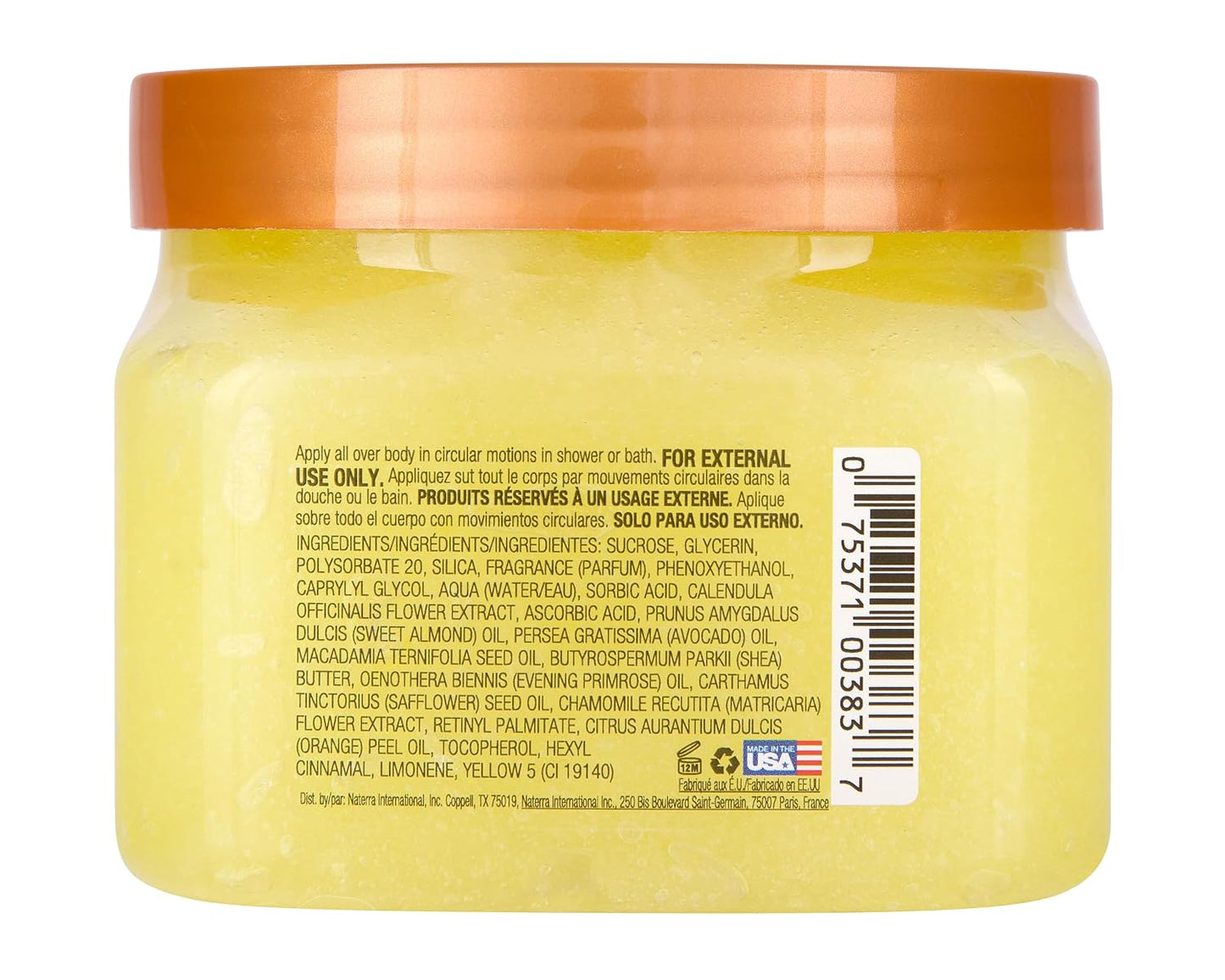 Tree Hut Blue Lagoon Shea Sugar Scrub, Exfoliating, Hydrating & Moisturizing Body Scrub with Shea Butter & Nourishing Essential Oils, Smooth & Soften Skin, 18 oz