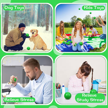 12 Pcs Blue Foam Stress Ball Squeeze Stress Relief Balls for Kids and Adults Hand Exercise Sensory Relief Toys for Anxiety ADHD Autism （Blue）