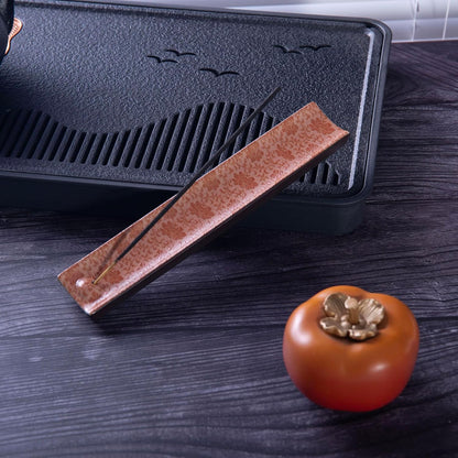 Incense Holder for Sticks, Ceramic Incense Burner with Ash Catcher, Aesthetic Decor for Home, Room & Office, Unique Gifts for Housewarming Yoga, Meditation & Spa