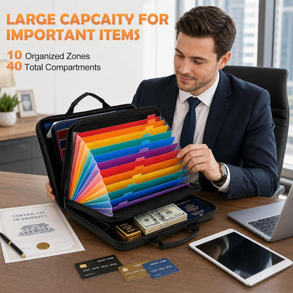 Hard-Shell Fireproof Document Box, UL94 VTM-0 Certified