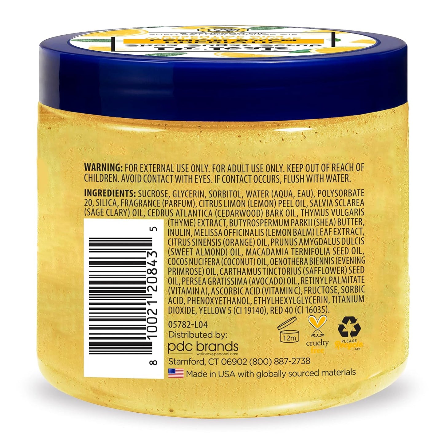 Dr Teal's Shea Sugar Sleep Scrub, with Melatonin, Lavender, & Essential Oils, 19oz (Pack of 3)
