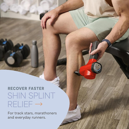 Lifepro Massage Gun - Percussion Muscle Massager for Athletes with 8 Massage Heads and 5 Speed Settings - Deep Tissue Back and Muscle Massage Gun for Recovery