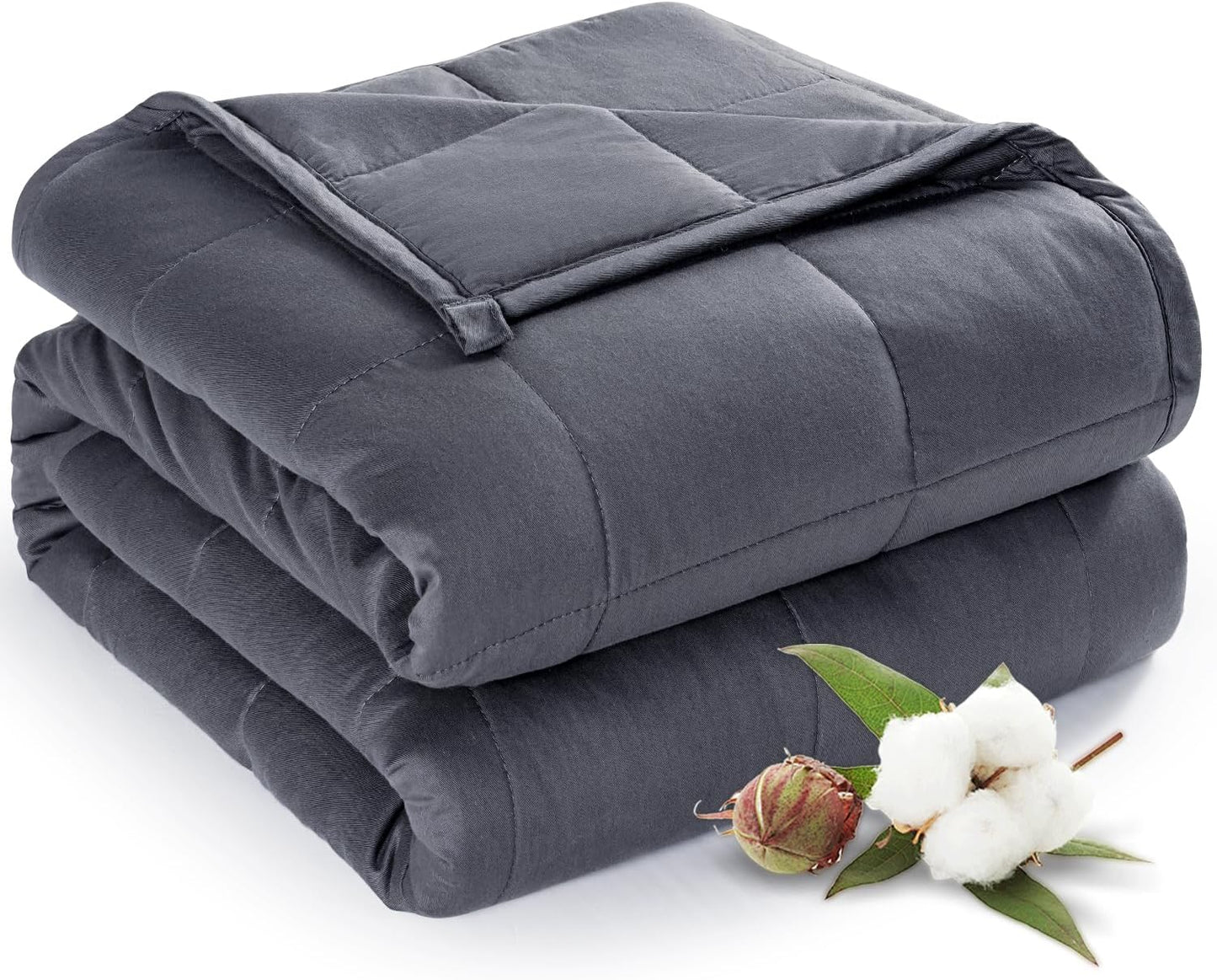 Sivio Weighted Lap Pad 2lbs, Cotton Weighted Blanket Sensory Weighted Lap Blanket Indoor Outdoor, 19 x 21 Inch, Blue Dinosaur