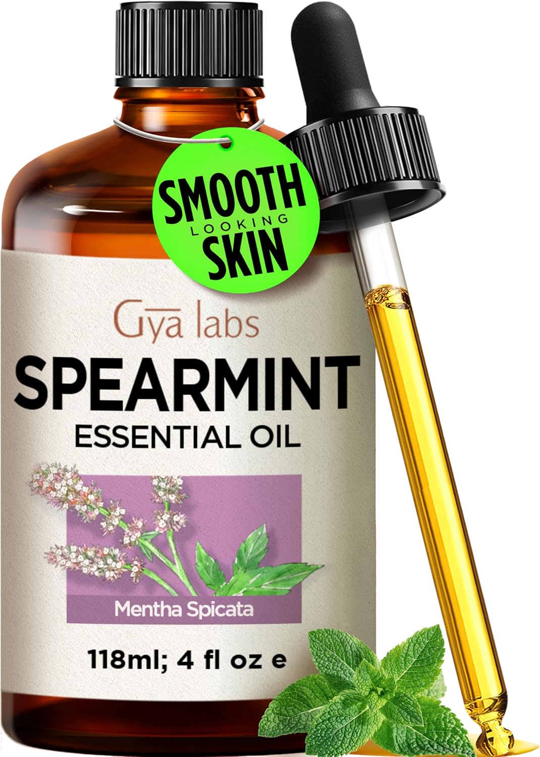 100% Pure Lavender Essential Oil - 4 Fl Oz - Lavender Oil for Hair, Skin, Diffuser, Aromatherapy & DIY Candle Making Scent