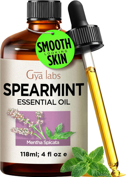 100% Pure Lavender Essential Oil - 4 Fl Oz - Lavender Oil for Hair, Skin, Diffuser, Aromatherapy & DIY Candle Making Scent