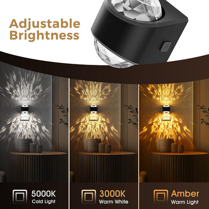 L LOHAS LED Night Light,Projector Night Light with Dusk to Dawn Sensor