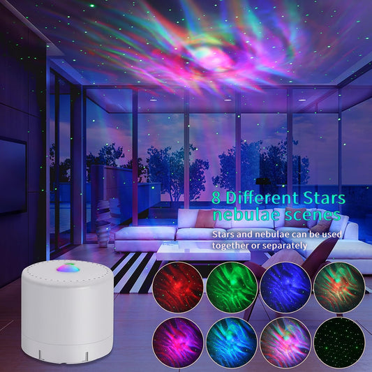Galaxy Projector, Bedroom Star Projector, with Remote Control and Timer