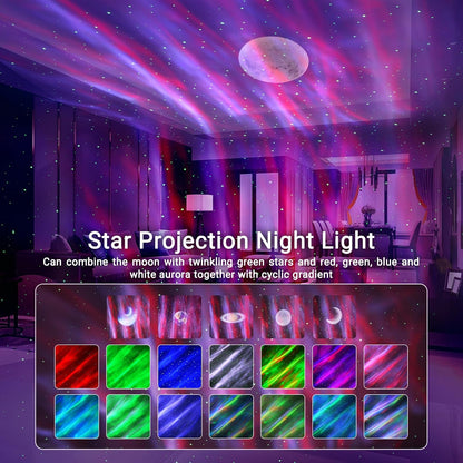 HERHOTER Galaxy Projector,Star Projector with Timer and Remote Control for Adults Bedroom Decoration, Party,Star Night Light