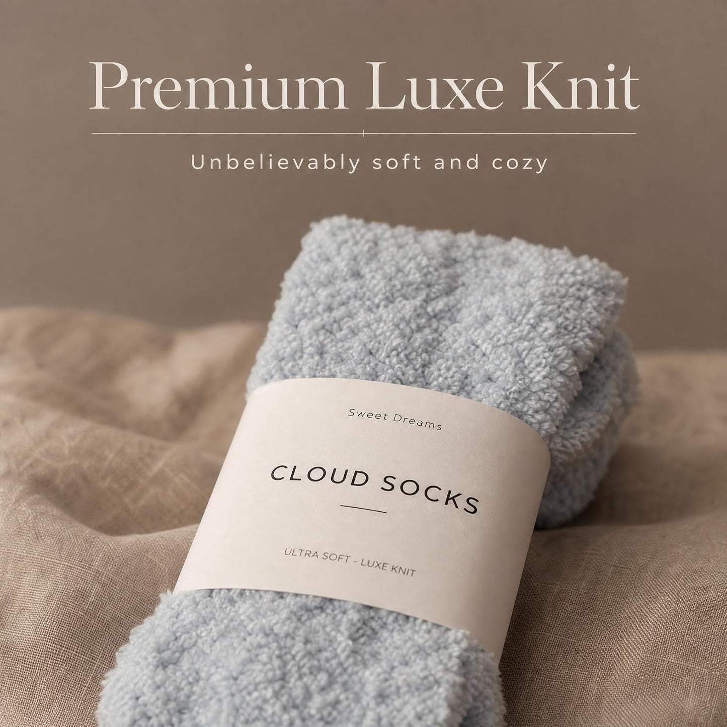 Unboxme Gifts Warm & Cozy Ultra-Luxe Cloud Sock, Gift for Women & Men