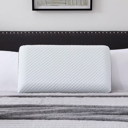 Weekender Cooling Gel Memory Foam Pillow for Sleeping – King Size, Ventilated Cooling Pillow for Side & Back Sleepers, Neck & Shoulder Support, Medium Firm, Washable Cover