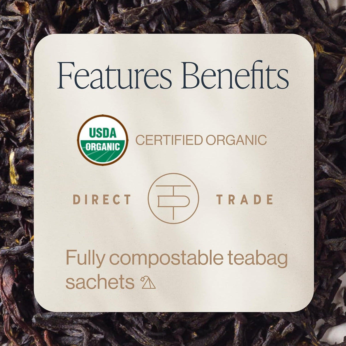 Rishi Tea Earl Grey Organic Black Sachet Tea Bags, Caffeinated, 15ct