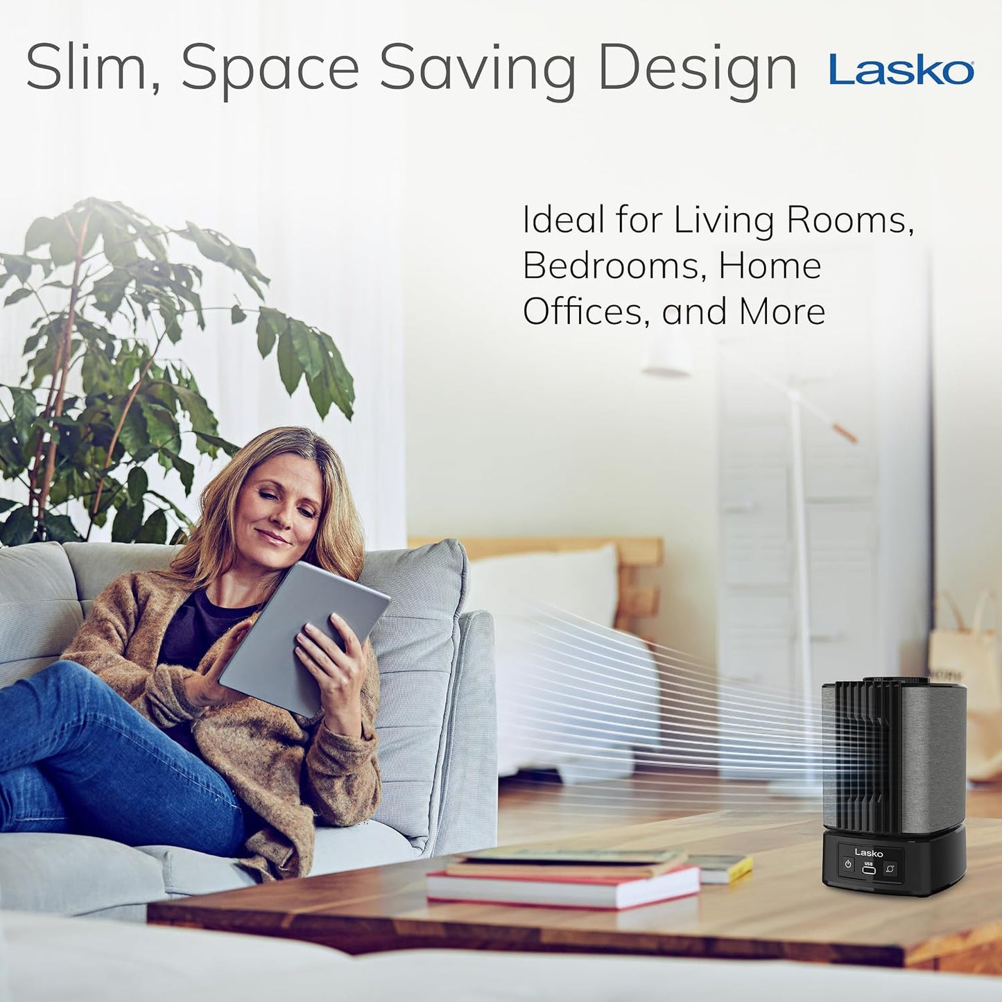 Lasko 8" Slumberbreeze Tabletop Fans