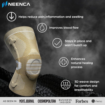 NEENCA Professional Knee Brace, Medical Knee Support for Women & Men Relief