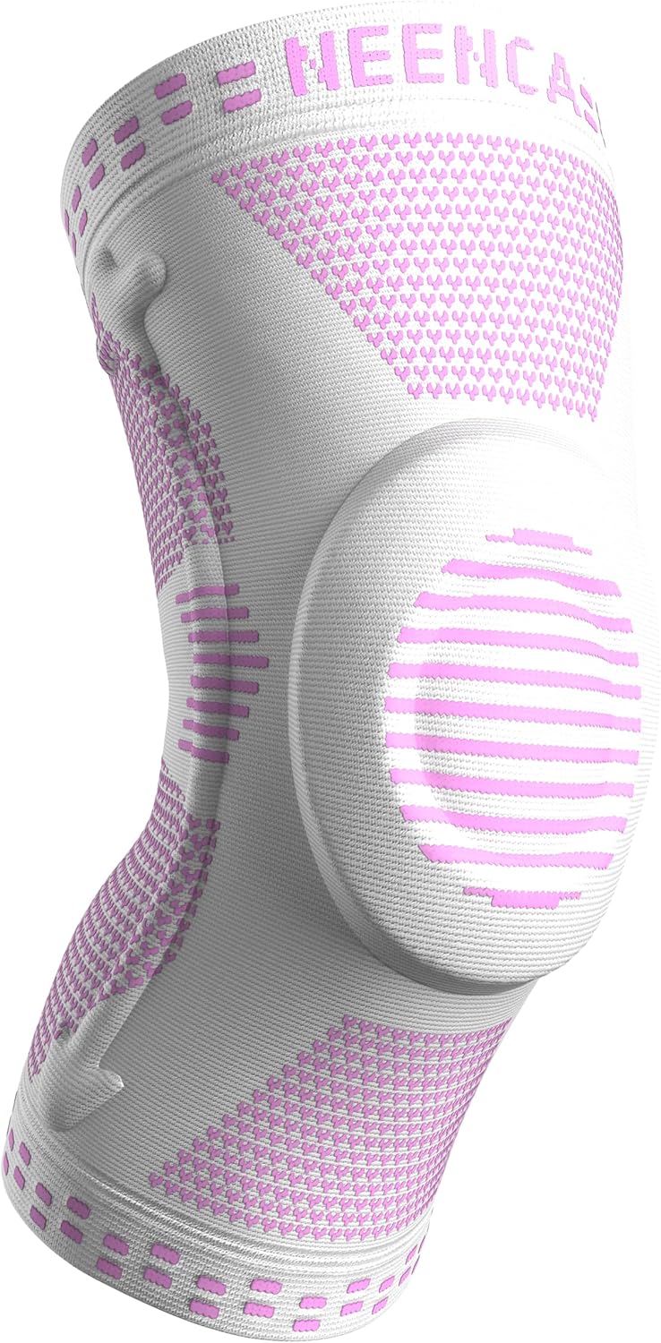 NEENCA Professional Knee Brace for Pain Relief, Medical Knee Support with Patella Pad & Side Stabilizers, Compression Knee Sleeve for Meniscus Tear, ACL, Joint Pain, Runner, Workout (Black, Medium)