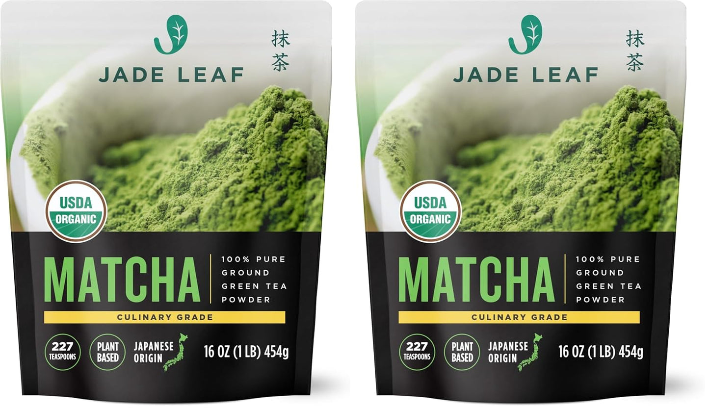 Jade Leaf Ceremonial Grade Matcha Powder, 30g / 1.06oz Tin