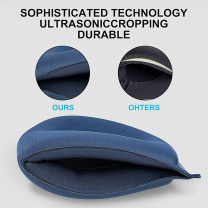 ALASKA BEAR Sleep Mask for Side Sleepers Patented Design, Cup-Shaped and Extra-Soft, 100 Blackout Eye Mask Shades Cover for Men and Women Home or Travel, Machine Washable, Black