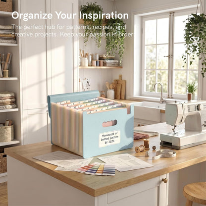 ABC life 26 Pockets Accordion File Organizer, Expanding File Folders