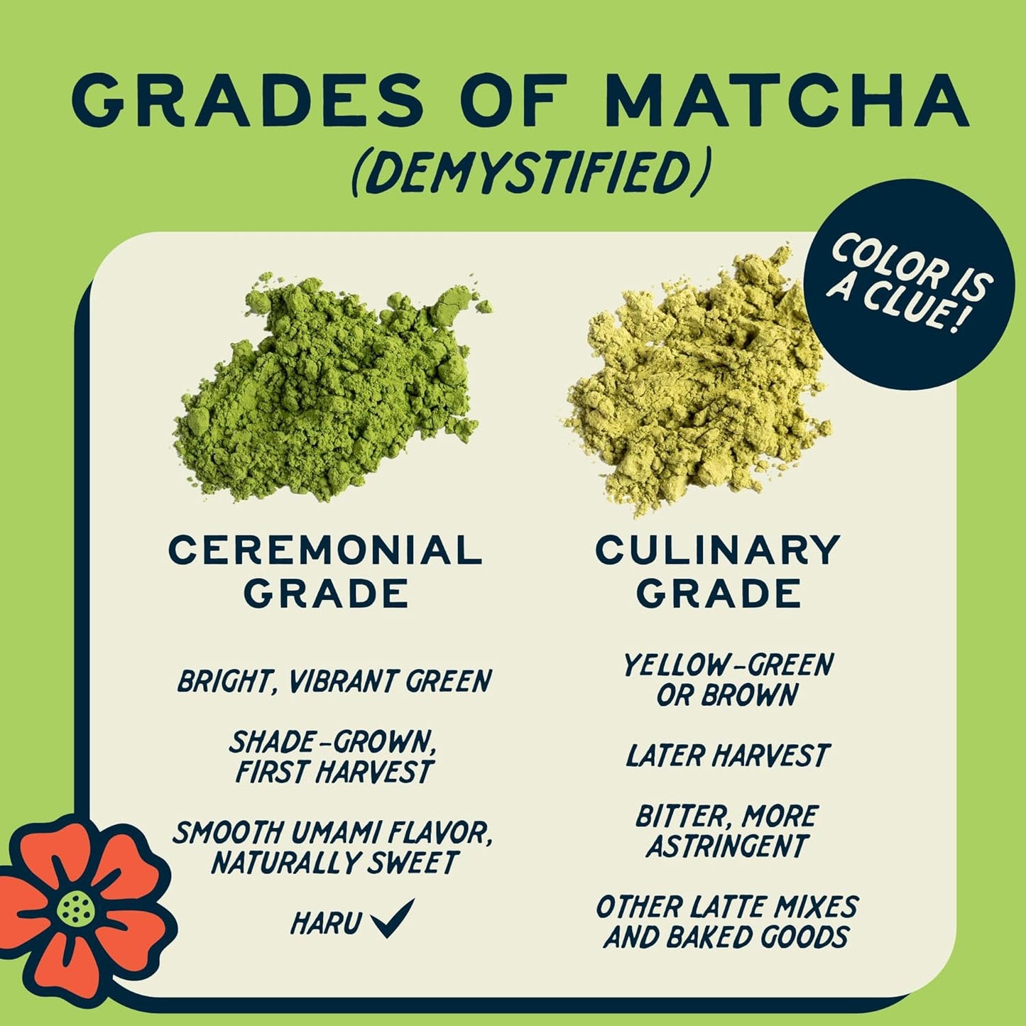 Haru Original Matcha Oat Milk Latte Mix, Ceremonial Japanese Matcha, Barista-Style Instant Latte, Vegan, Non-Dairy, Smooth Clean Energy, Just Add Water, 2-Pack (20 Lattes)
