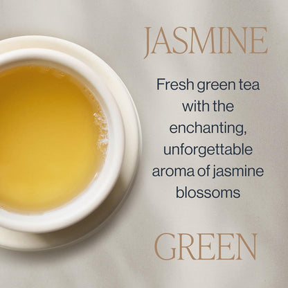 Rishi Tea Jasmine Organic Chinese Green Loose Leaf Tea, Caffeinated, 4oz