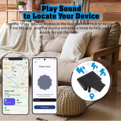 Reyke 2026 New Wallet Tracker Card-2 Pack for iOS & Android, Tracking Card