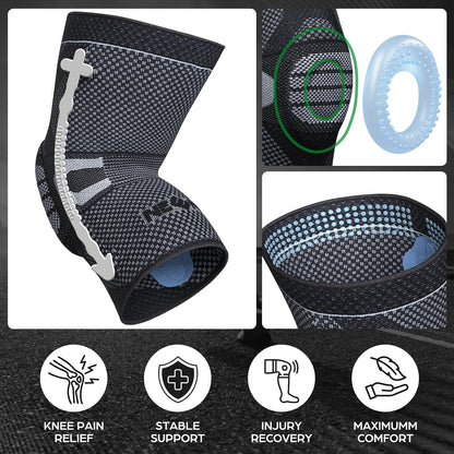 NEENCA Professional Knee Brace, Medical Knee Support for Women & Men Relief