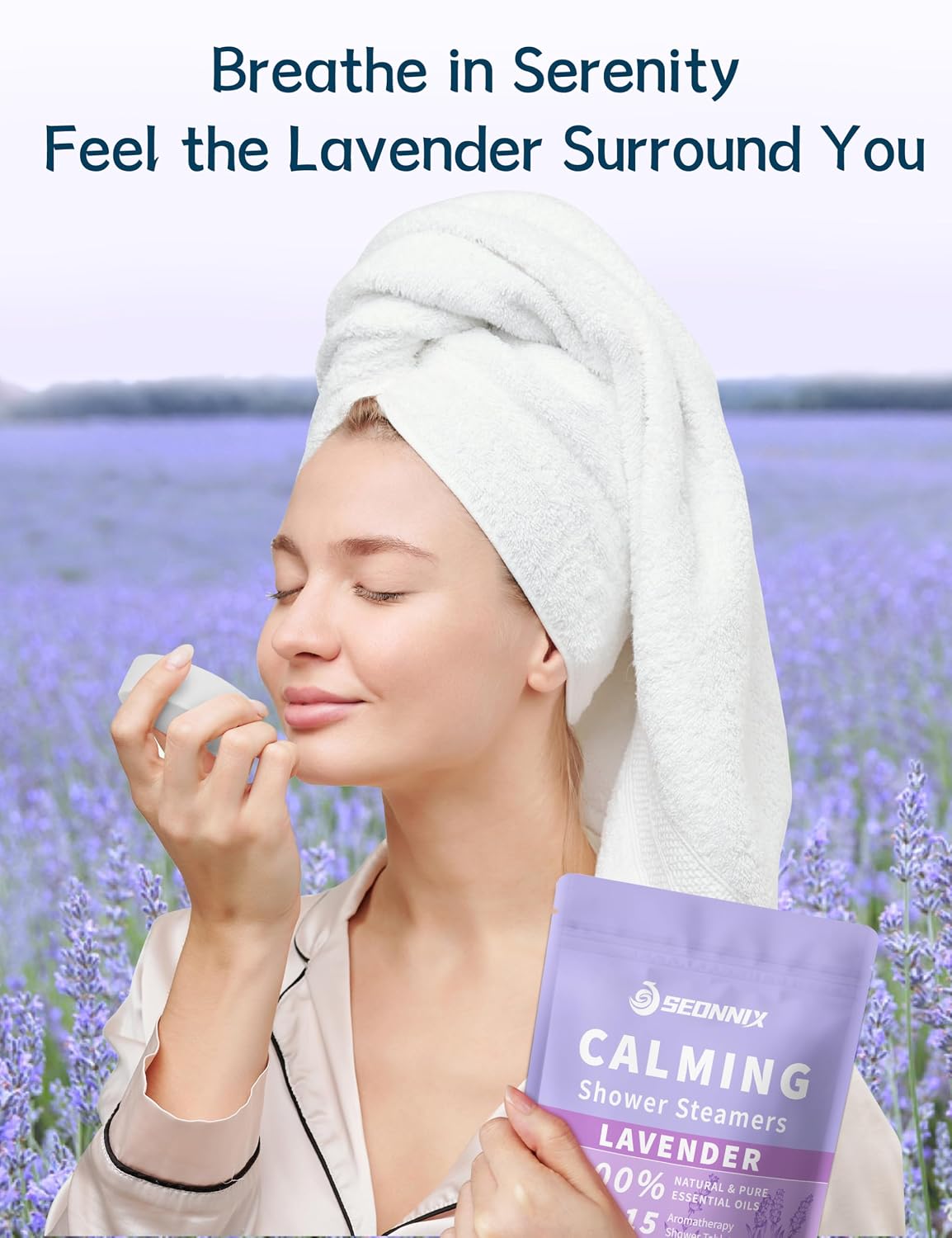 Shower Steamers Aromatherapy 15 Pack, Menthol & Eucalyptus Shower Bombs with Natural Essential Oils, Quick Relief Nasal Congestion, Relaxation & Self Care Gifts for Women & Men