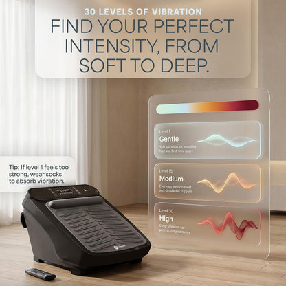 LifePro VibraFlow Feet Massager Electric Comfort & Circulation Support