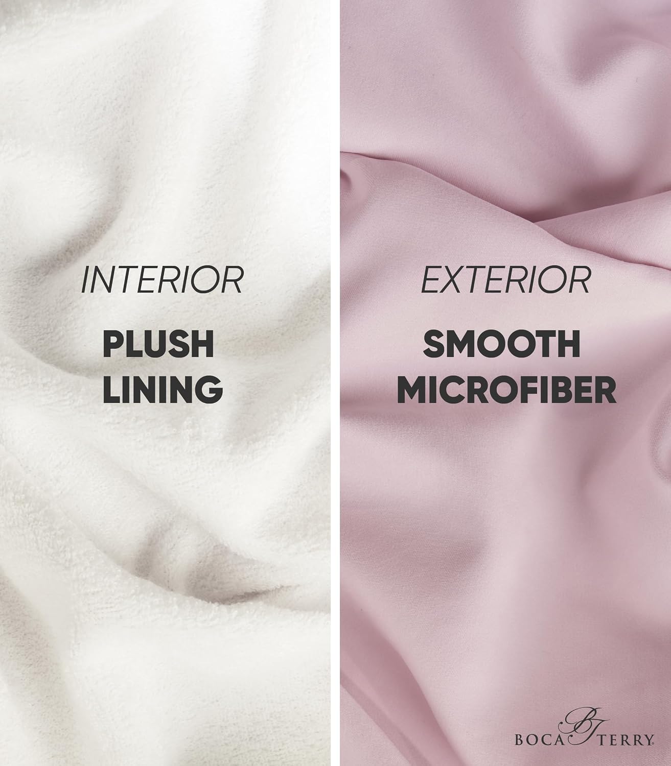 Women's Microfiber Robe by BOCA - Luxury Hotel Bathrobe, Long Spa Robes for Women - Generous Sizing