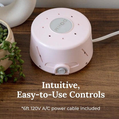 Yogasleep Dohm Classic (White) The Original White Noise Sound Machine, Soothing Natural Sounds from a Real Fan, Sleep Therapy for Adults & Baby, Noise Cancelling for Office Privacy & Meditation