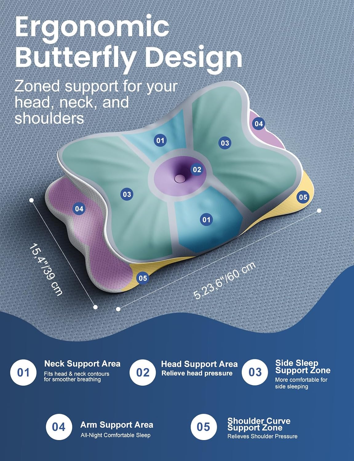 Cervical Neck Pillow
