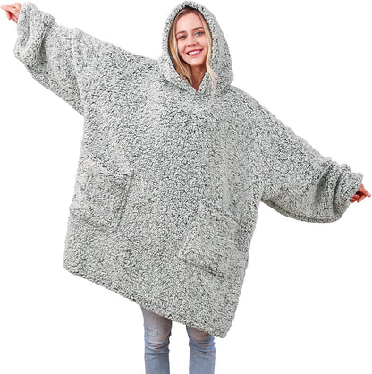 yescool Wearable Blanket Hoodie as Christmas Birthday Gifts for Women Mom - Colors A