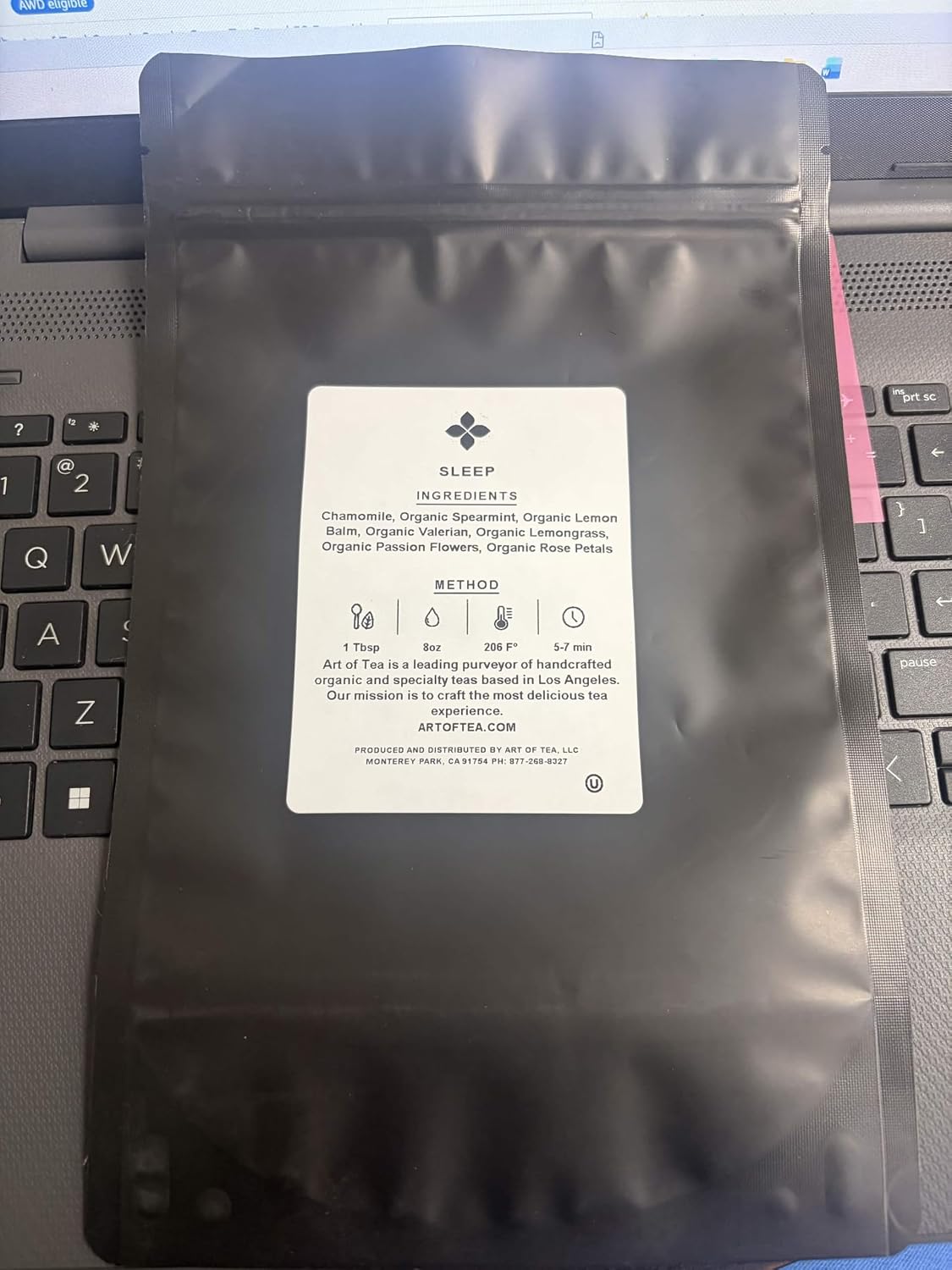 Art of Tea Organic French Lemon Ginger 1.5oz Loose Leaf Tea Tin, Caffeine Free Herbal Tea, Organic Rooibos & Lemongrass Ginger Tea, Premium Loose Leaf Herbal Tea for Relaxation & Digestion