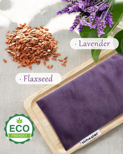 Hihealer Weighted Eye Mask for Sleeping, Lavender Eye Pillow for Spa Yoga