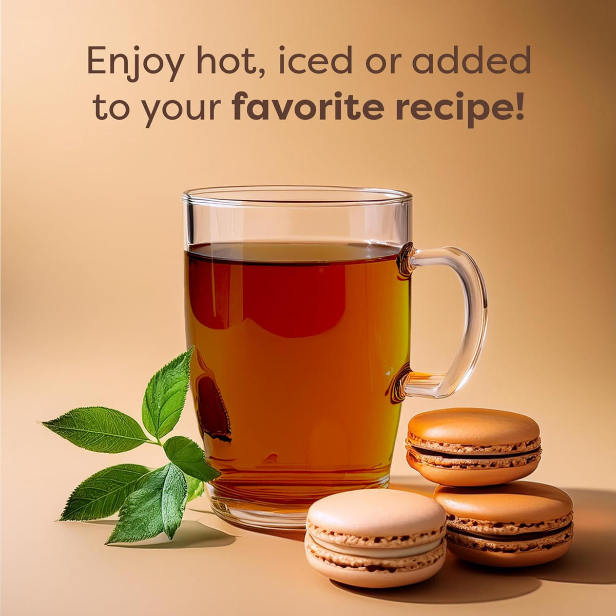 Waka Earl Grey Tea Powder for Baking & Lattes, Instant, 4.5 oz