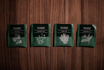ACORUS Rituals Tea Set - Natural Fruit and Herbal Variety Pack, Tea Gift Set of 6 Different Teas, Sampler of 60 Bags Individually Wrapped