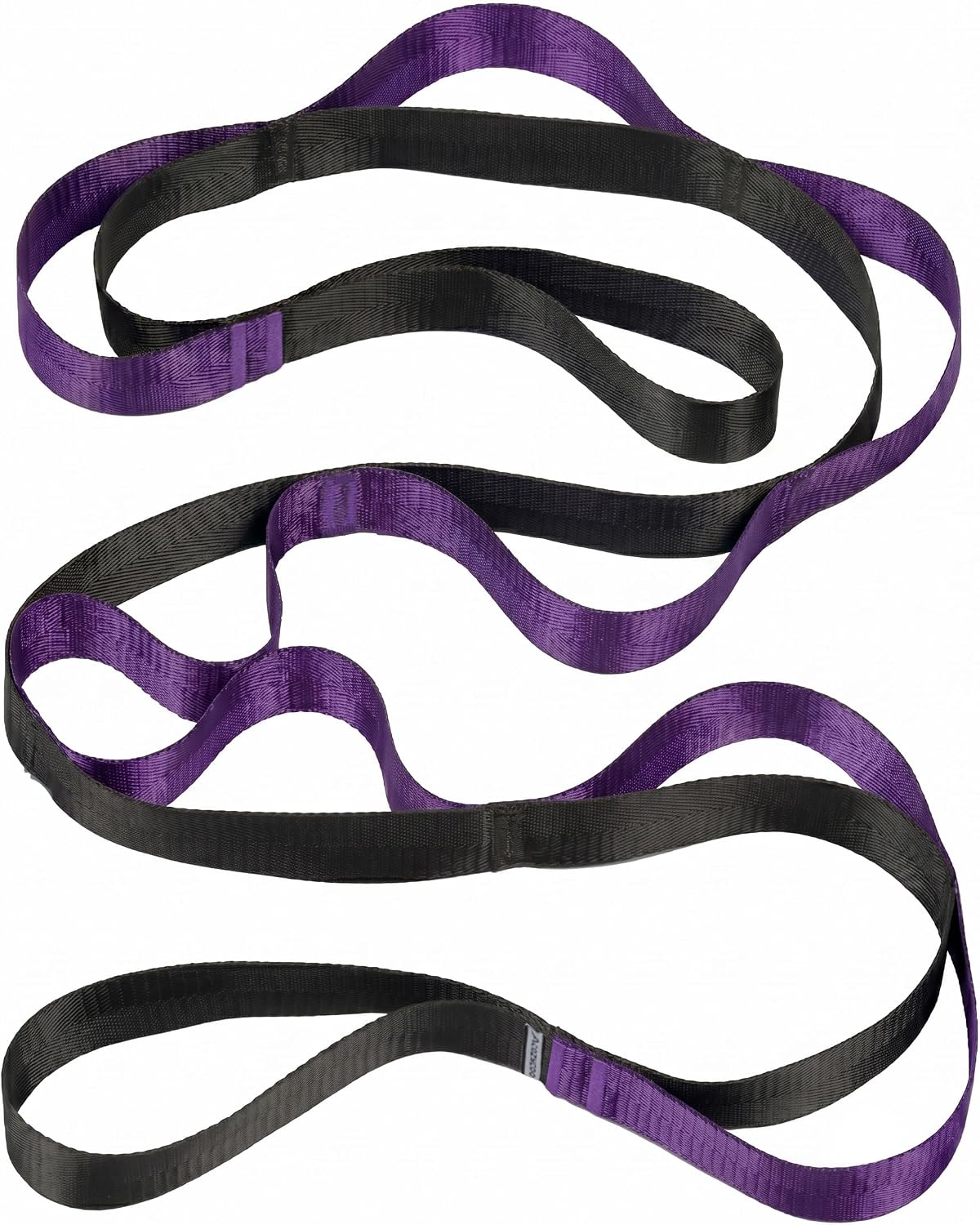 Acozycoo Stretching Strap with Loops for Physical Therapy,Yoga Strap for Stretching,Home Workout,Pilate & Flexibility Training,Non-Elastic Exercise Stretch Band for Hamstring,Leg Stretcher Belt,Flexibility Fascia