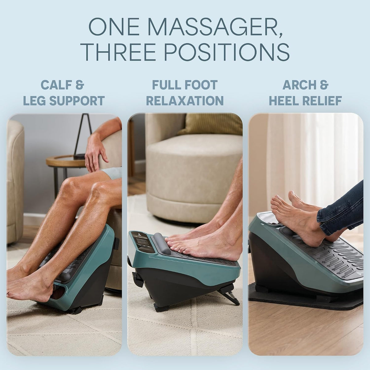 LifePro VibraFlow Feet Massager Electric Comfort & Circulation Support