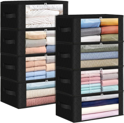 Fab totes Storage Bags for Clothes Blanket Storage Bins with Lids