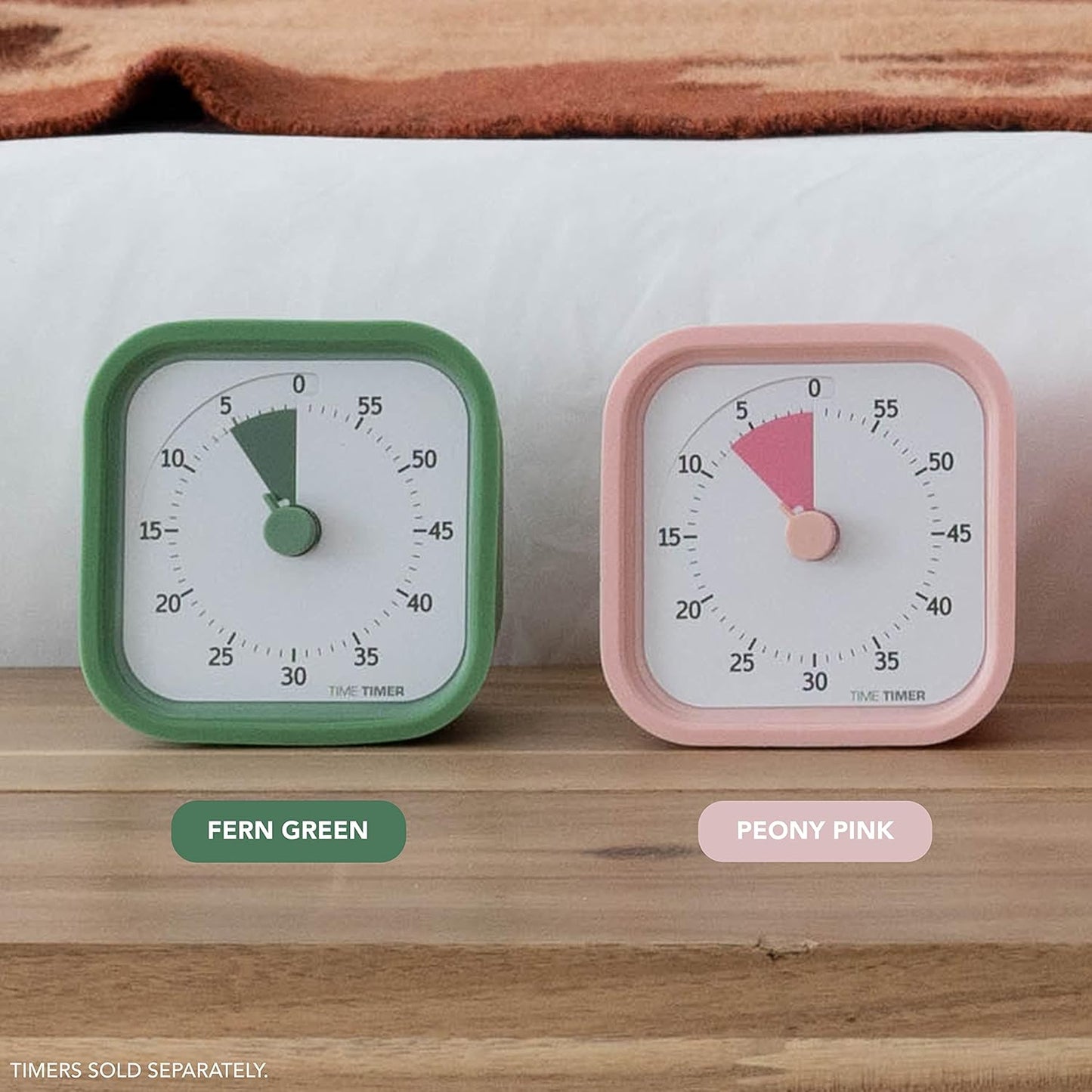 Time Timer MOD 60-Minute Visual Timer, Home Edition, Silent Operation, Study Tool for Homeschool and Office Use (Pale Shale)