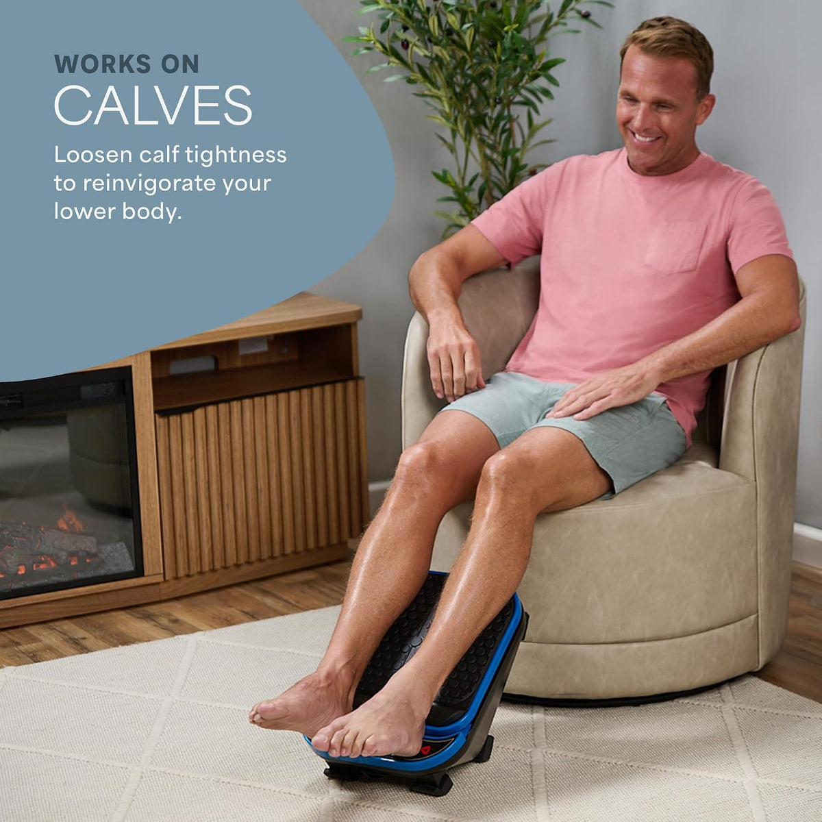 LifePro VibraFlow Feet Massager Electric Comfort & Circulation Support