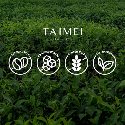 Taimei Teatime Strawberry Hibiscus Herbal Tea Loose Leaf - 4.23oz