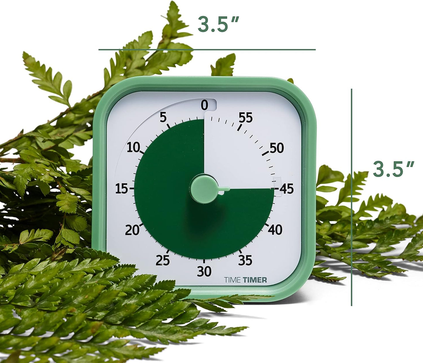 Time Timer MOD 60-Minute Visual Timer, Home Edition, Silent Operation, Study Tool for Homeschool and Office Use (Pale Shale)