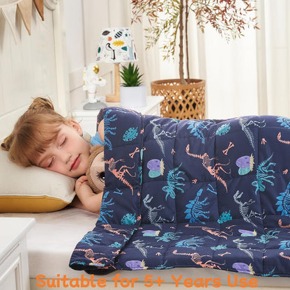 yescool Weighted Lap Pad 2 Pounds Weighted Lap Blanket, Space Plane Small Weighted Blanket, Weighted Throw Blanket Gifts for Travel Indoor Outdoor, 20"x30"