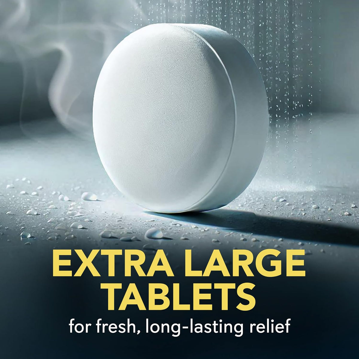 SinuCleanse Vapor Shower Steamers XL Tablets, Eucalyptus & Mint, 12 Pack