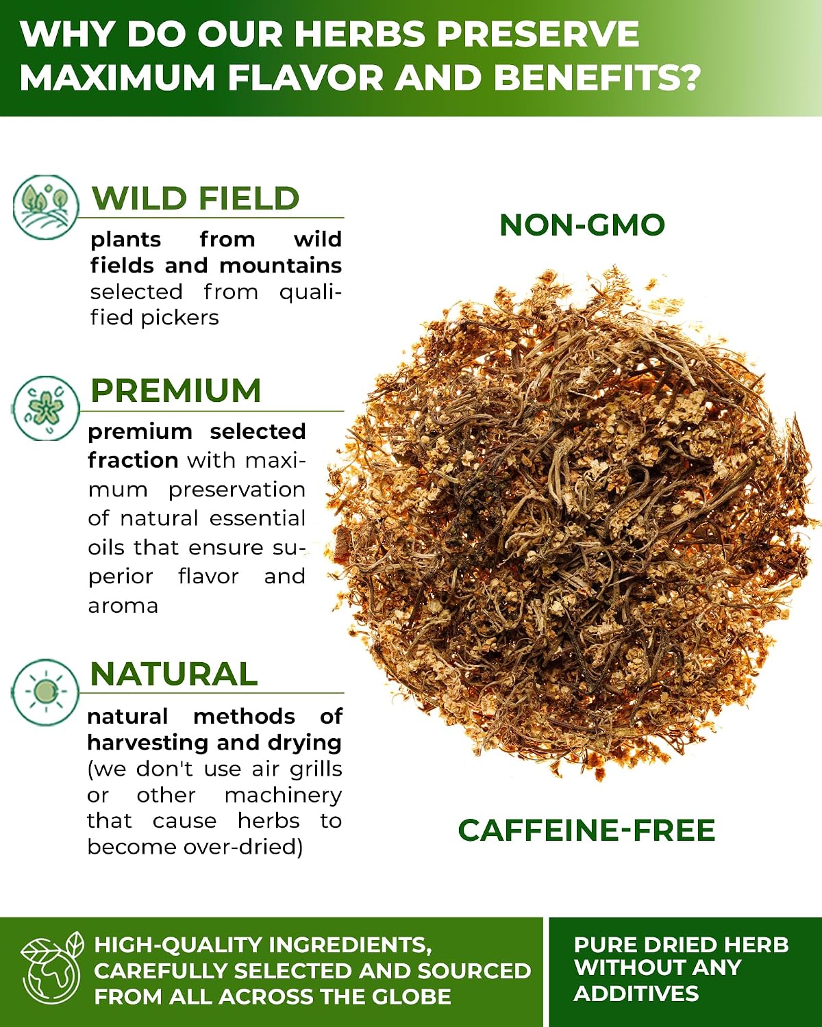 100 Bags Dried Elderflower Tea Herbal Tea (Flores Sambuci Nigrae) - 100 Count 1.5g Bags Elder Flower Herb Espino Blanco
